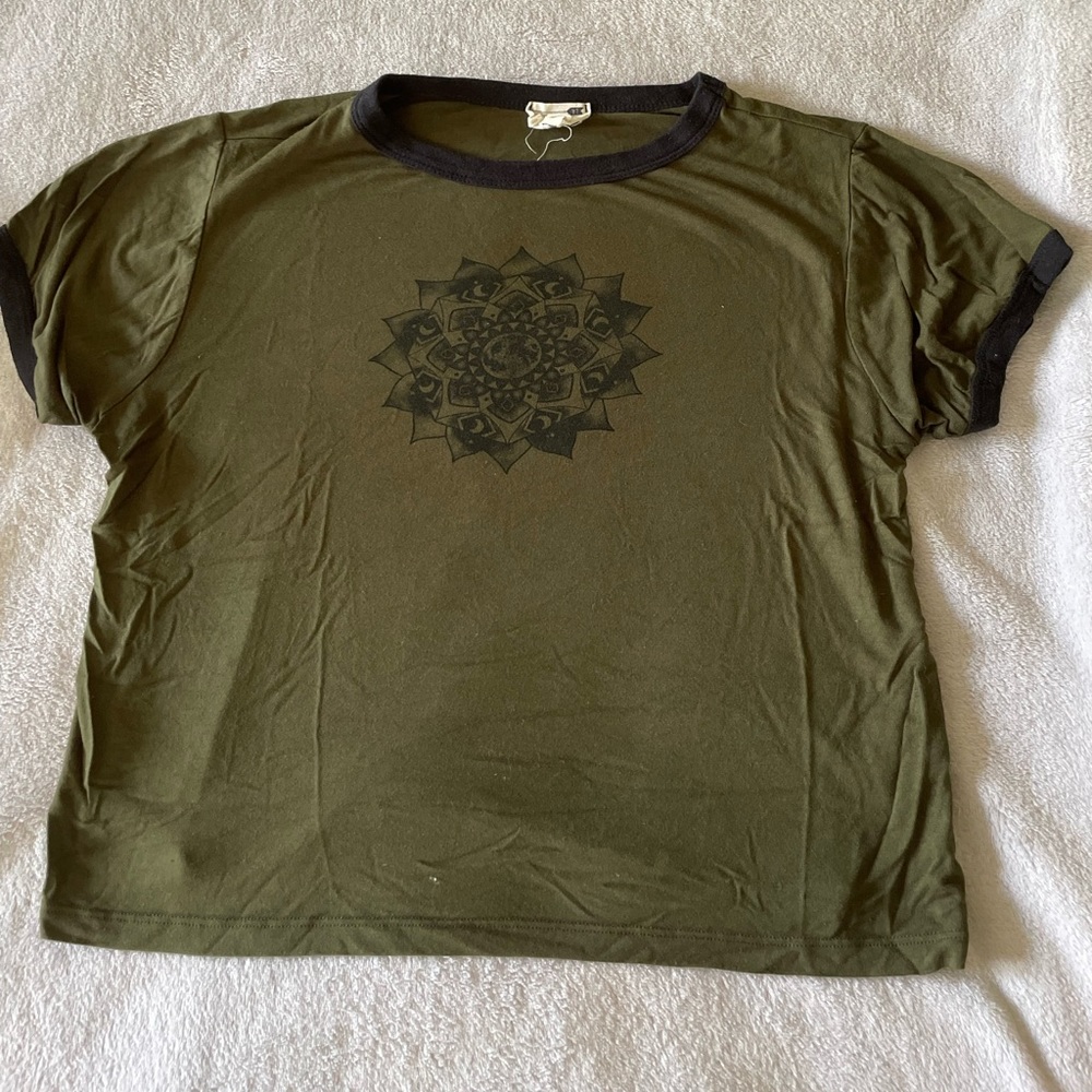 Army Green Tee